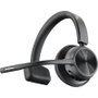 Poly Voyager 4310 UC Auricular Inalámbrico Monoaural con Adaptador BT700 y Base de Carga - Negro